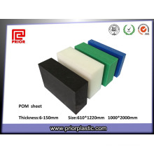 ESD Delrin Board para Engneering Plastic